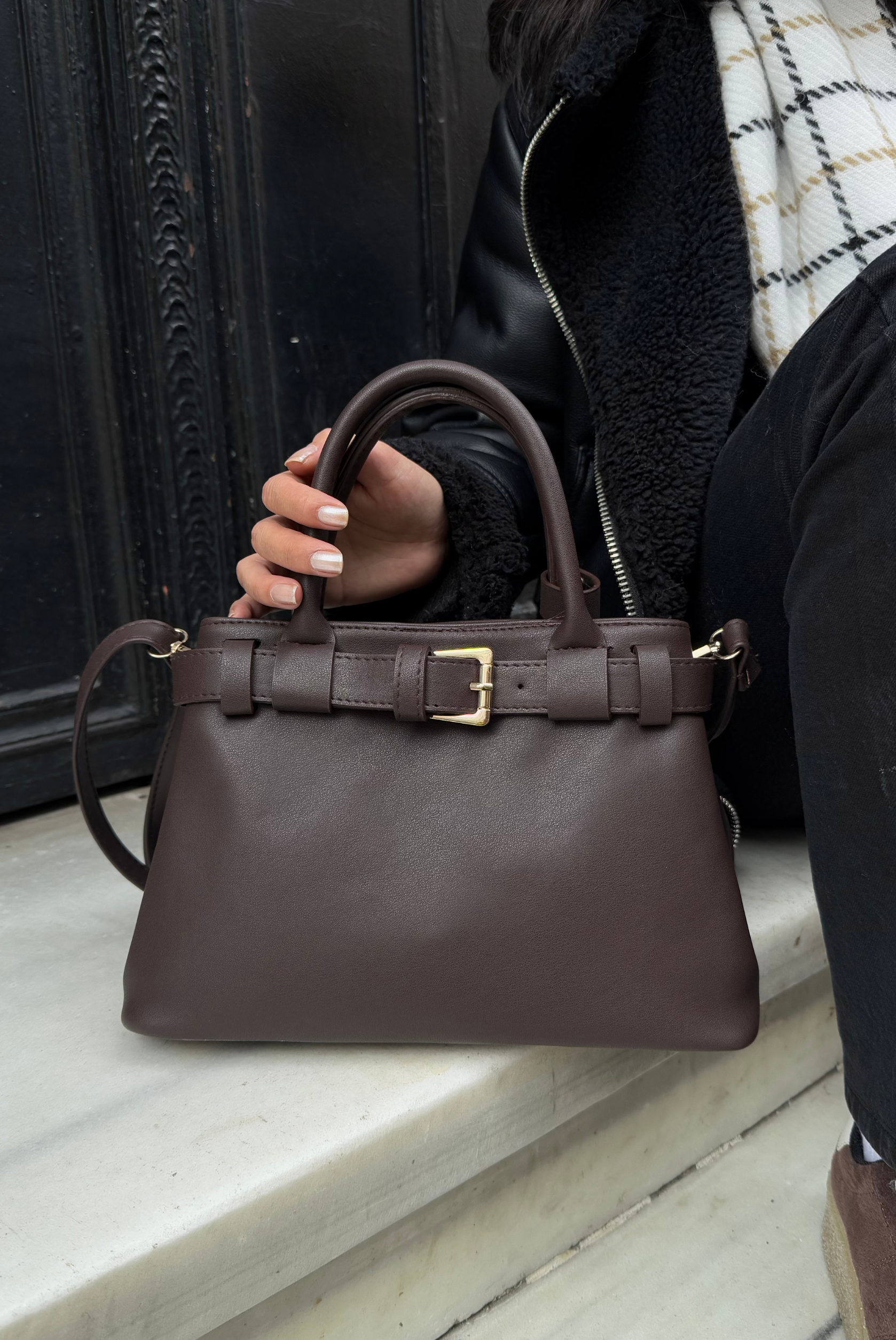 Kadın Omuz Çantası ACI KAHVE