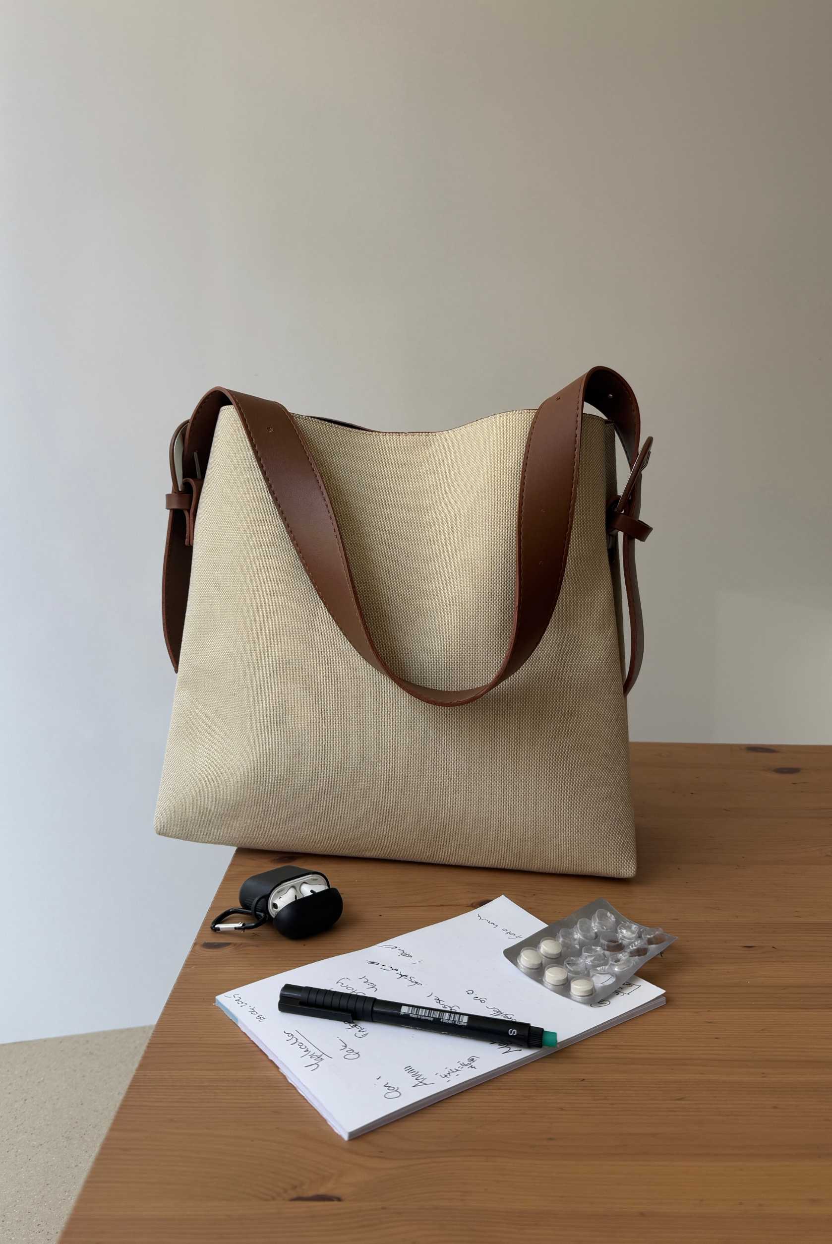 Kadın Omuz Çantası KETEN TABA