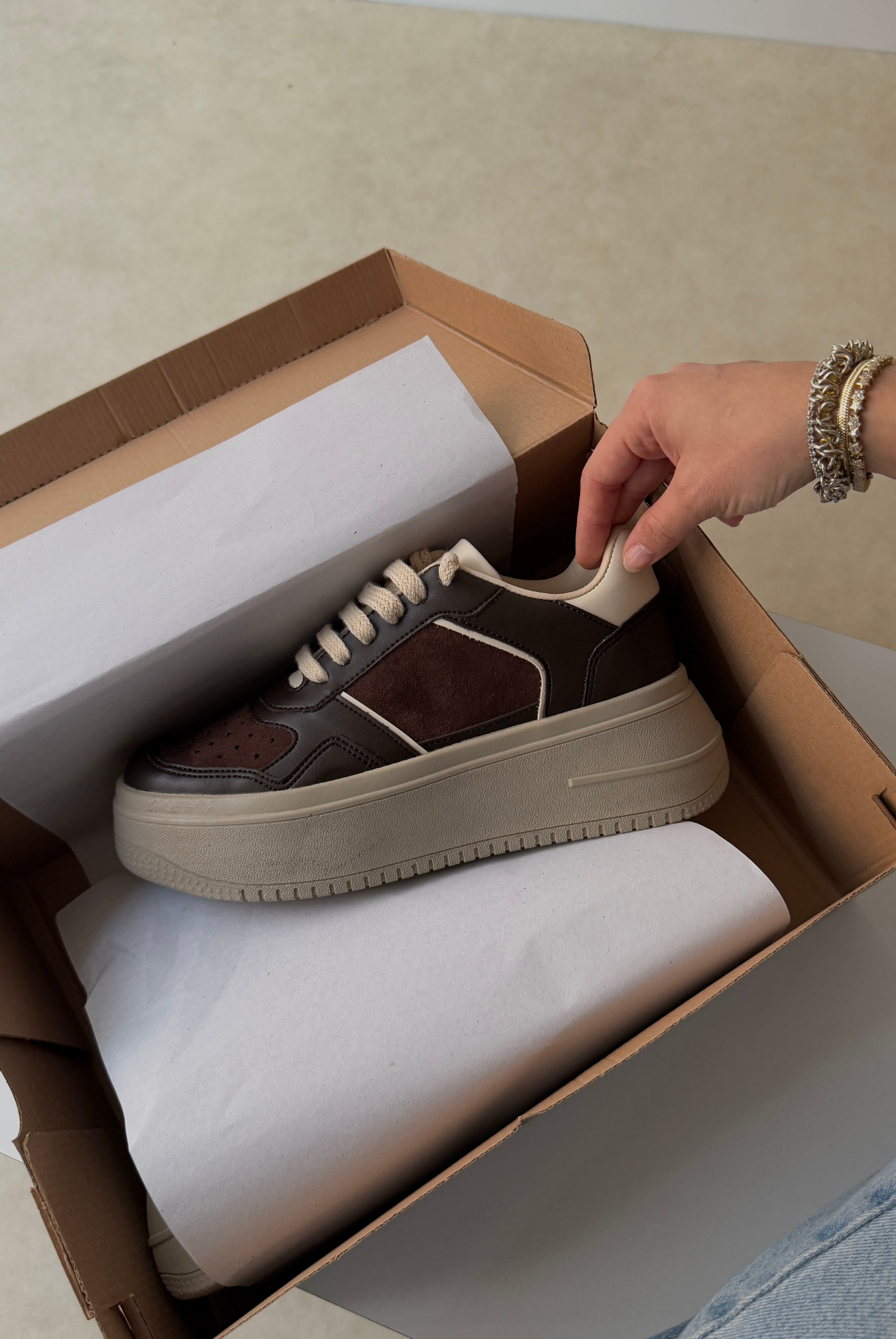 Kadın Spor Ayakkabı ACI KAHVE