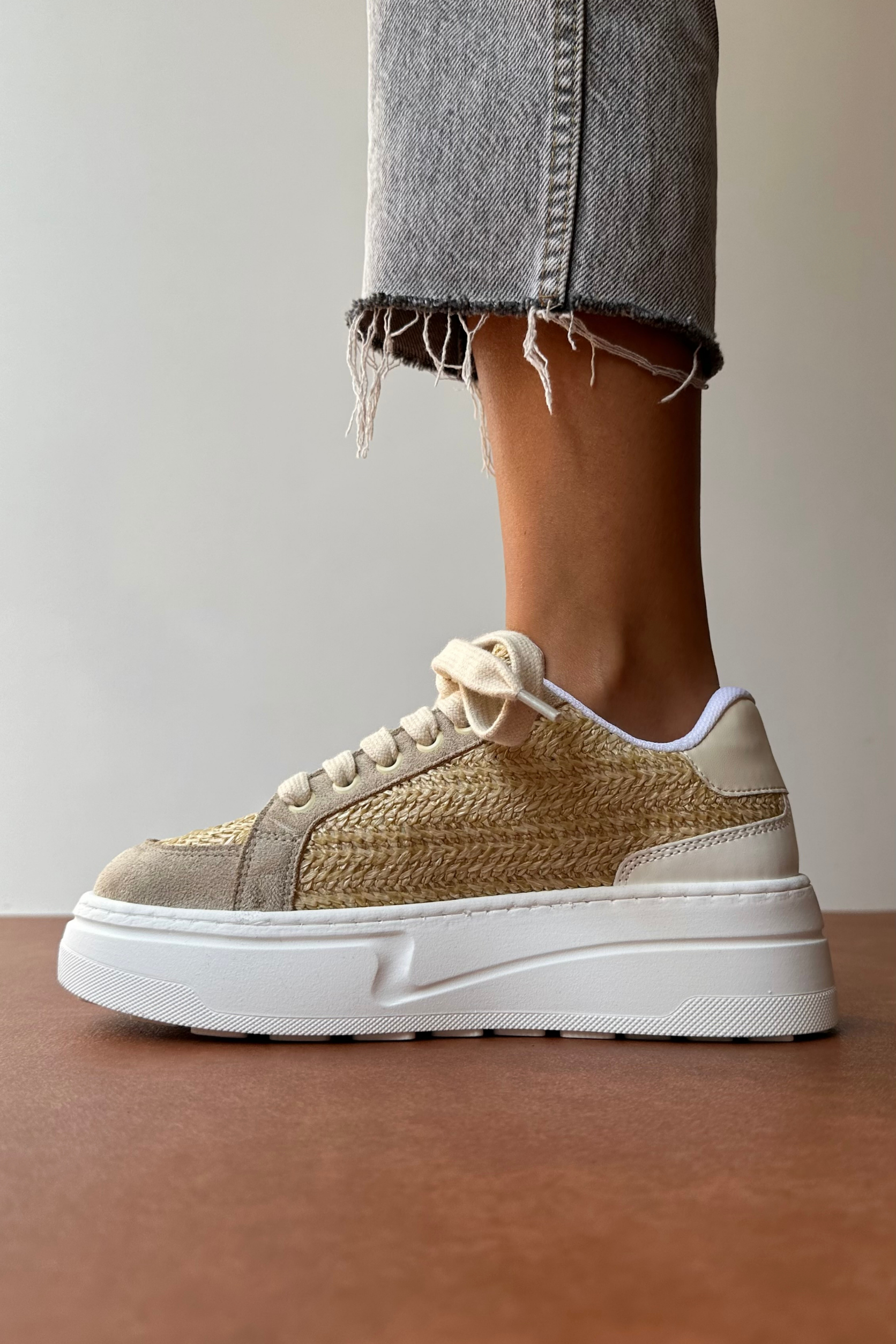 Kadın Spor Ayakkabı BEJ