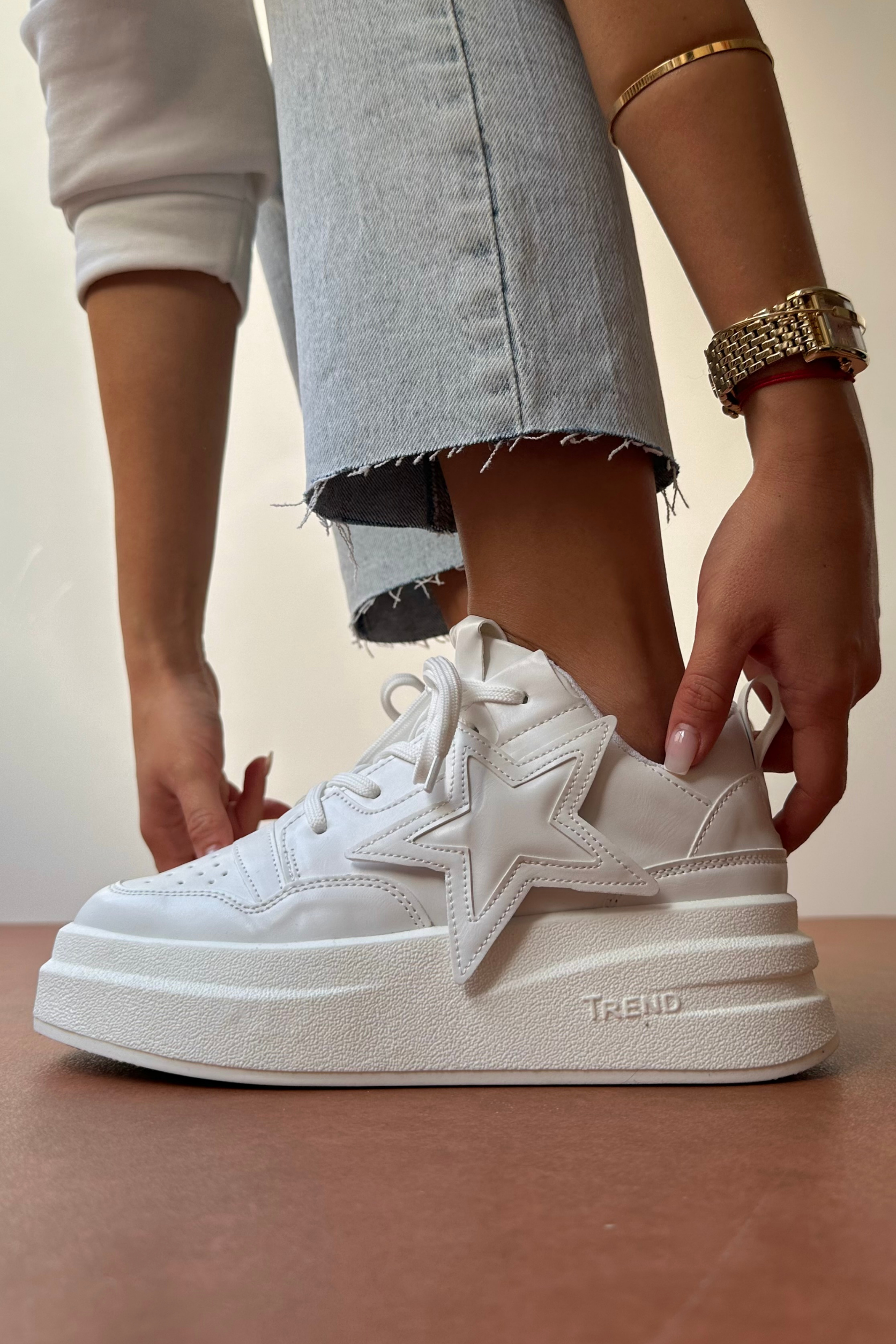 Kadın Spor Ayakkabı BEYAZ