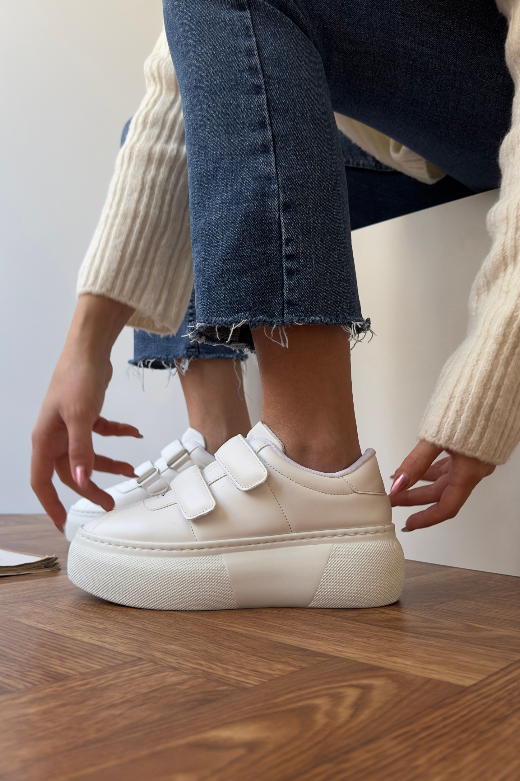 Kadın Spor Ayakkabı BEYAZ