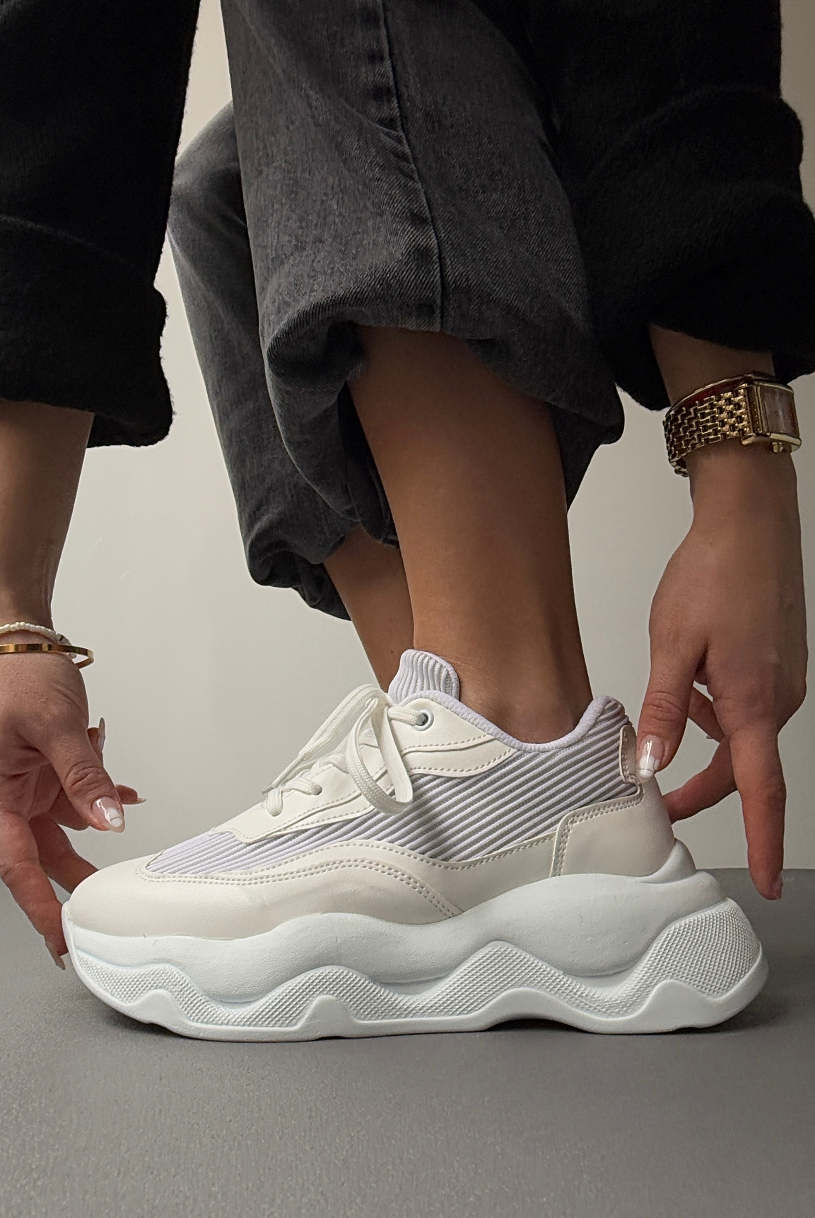 Kadın Spor Ayakkabı BEYAZ