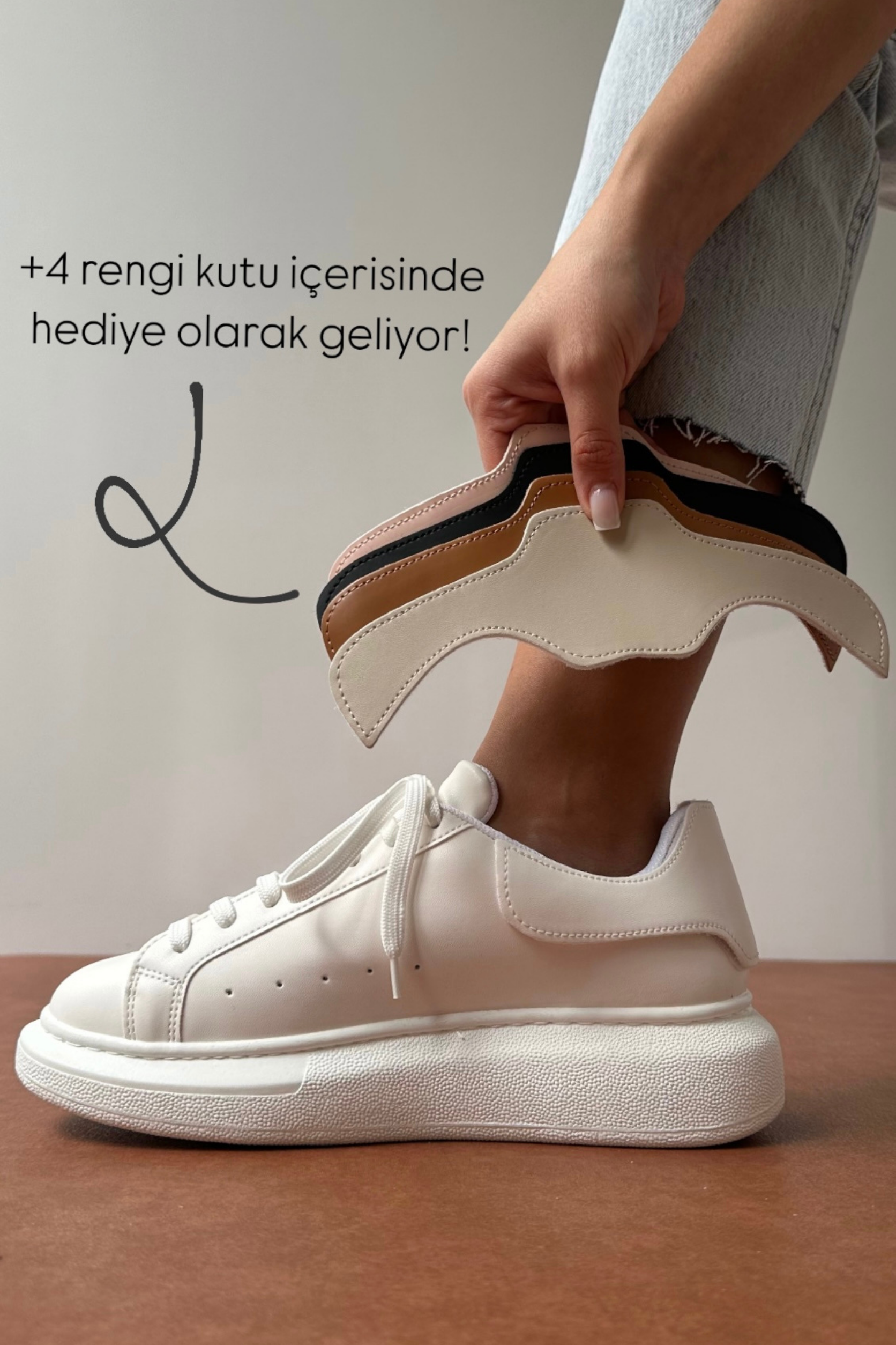 Kadın Spor Ayakkabı BEYAZ