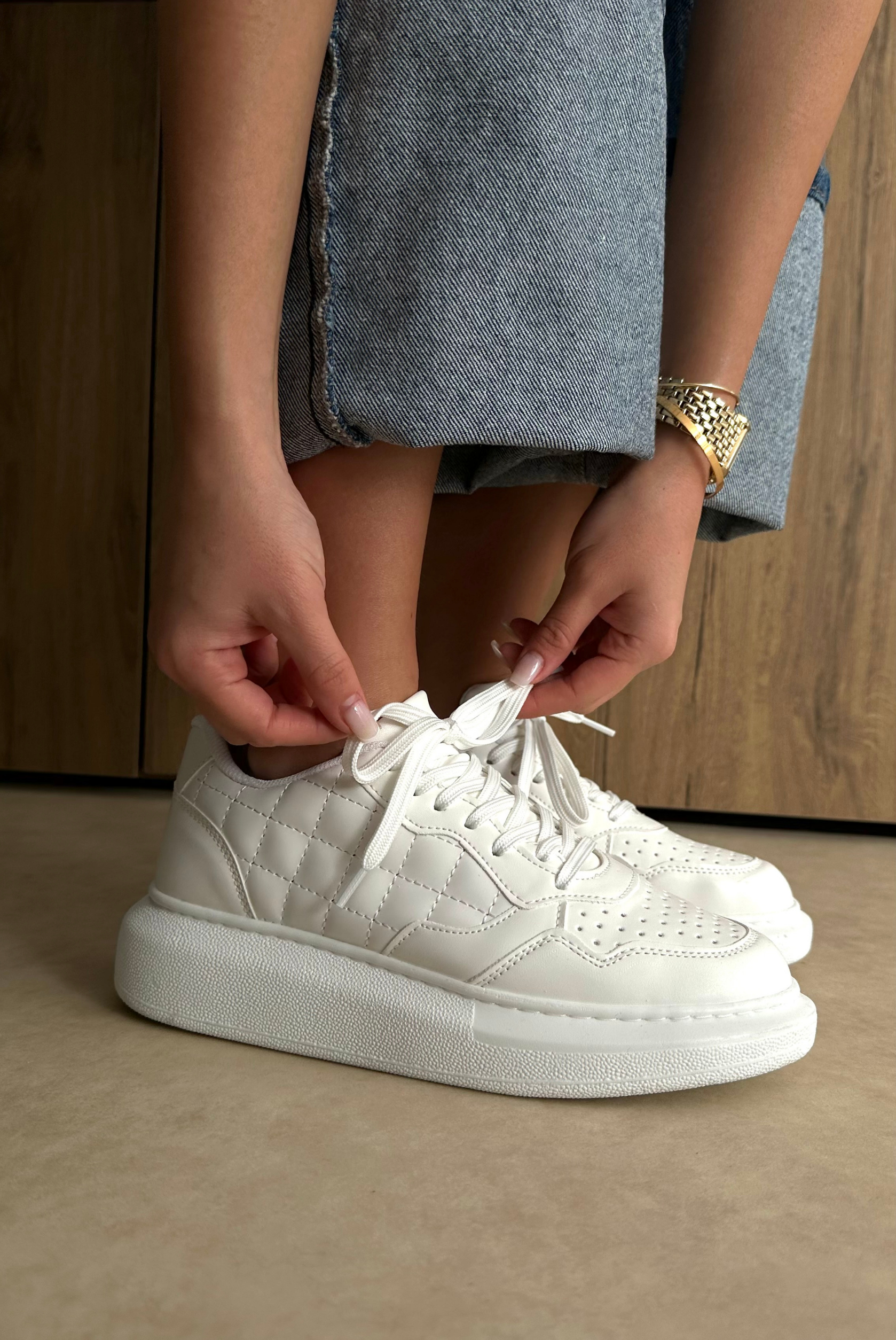 Kadın Spor Ayakkabı BEYAZ