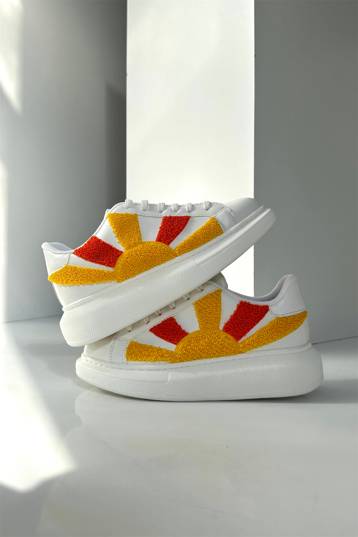 Kadın Spor Ayakkabı BEYAZ SUMMER