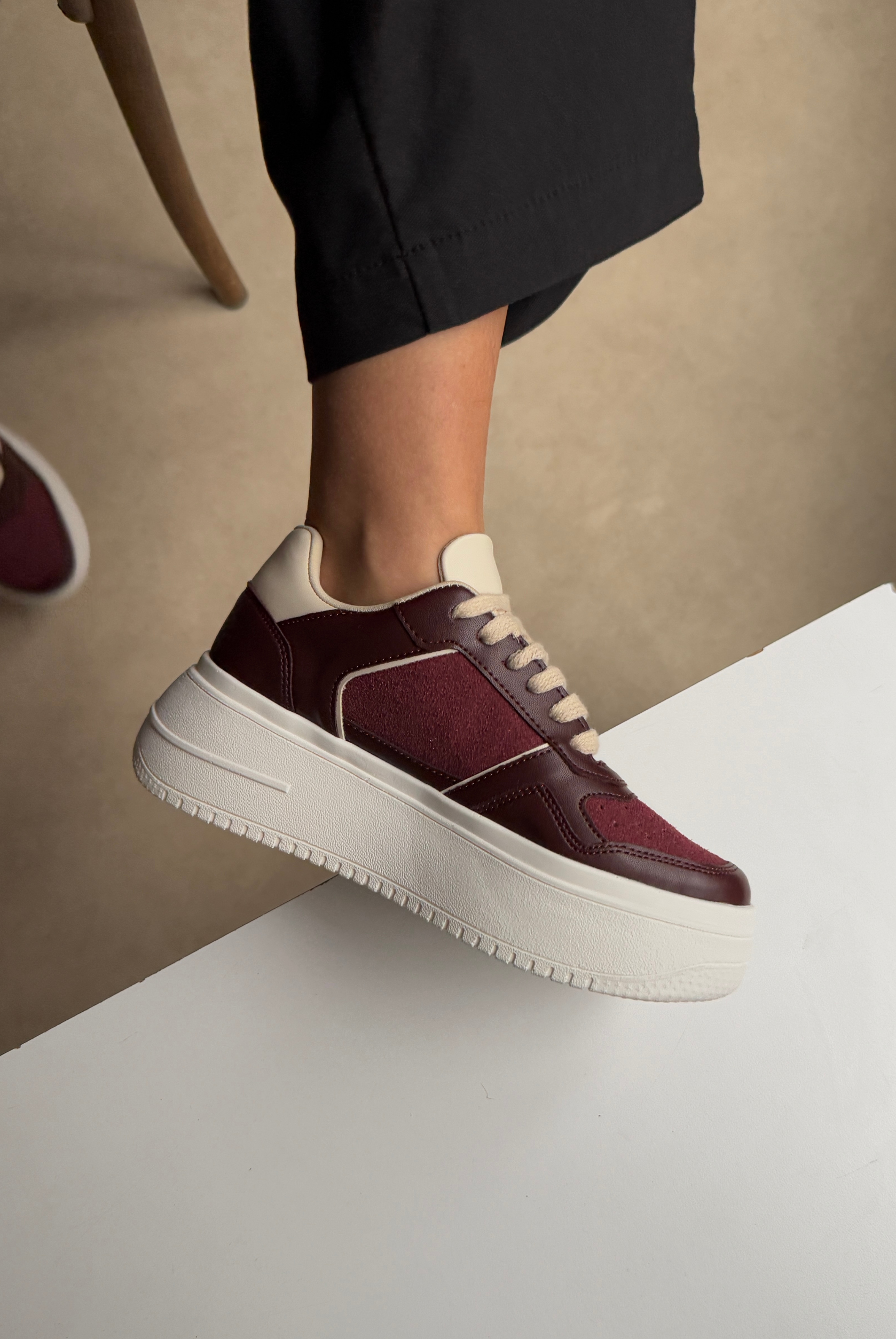 Kadın Spor Ayakkabı BORDO