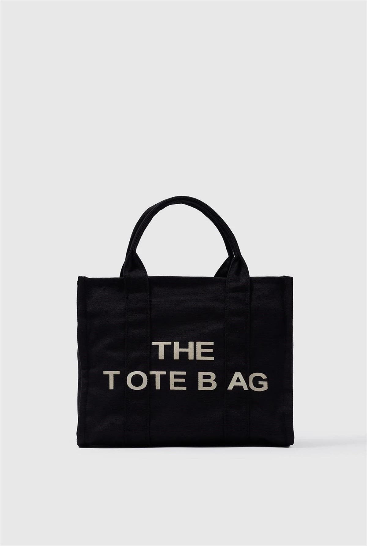 Kanvas Kumaş Kadın Çanta SİYAH