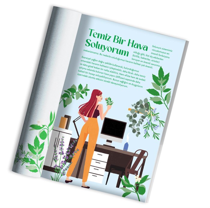 Aromaterapi ile Mutlu İş Yaşamı Kitap/Defter