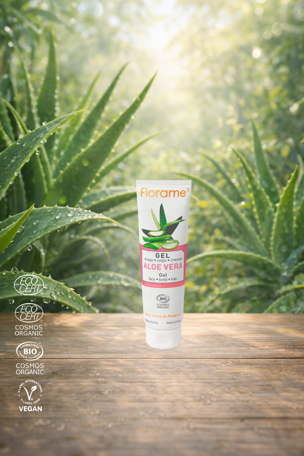 Organik Aloe Vera Jeli 250 ml 
