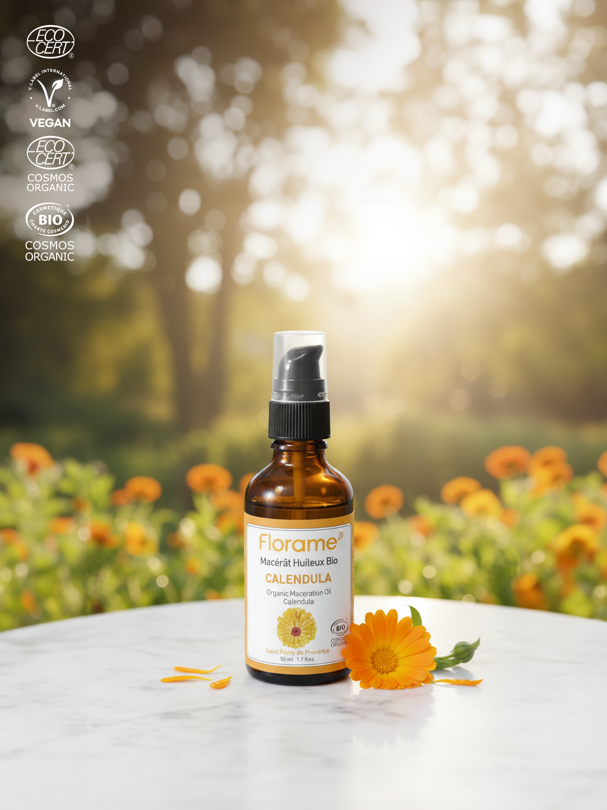 Organik Aynısefa Yağı (Calendula officinalis) 50 ml