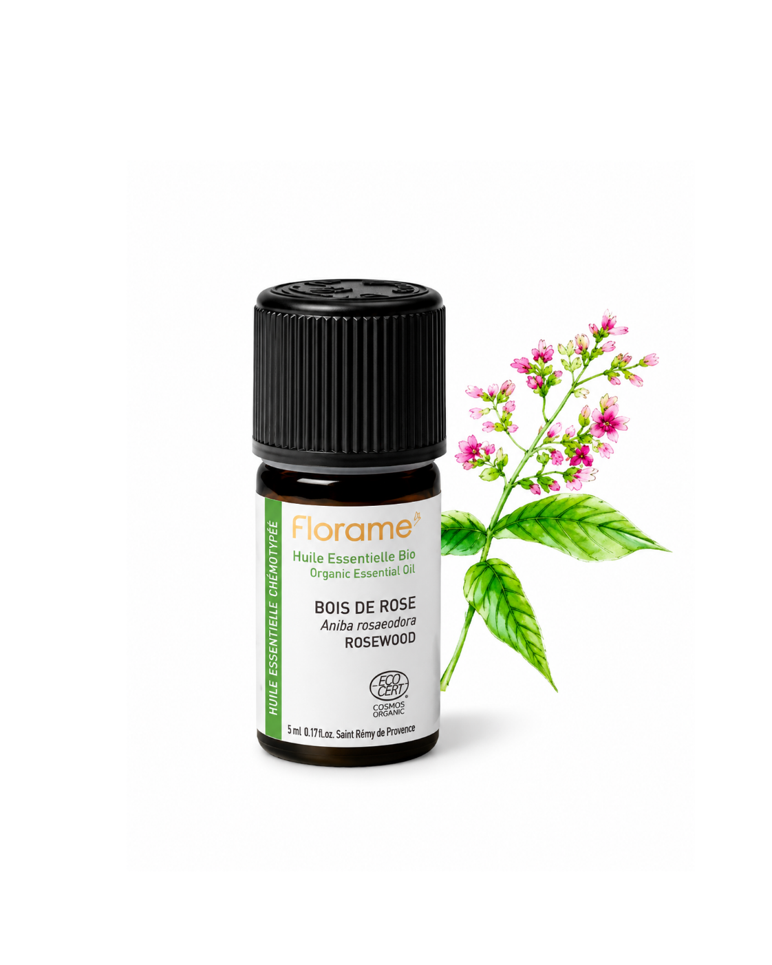 Organik Gül Ağacı Uçucu Yağı (Aniba rosaeodora)-5 ml