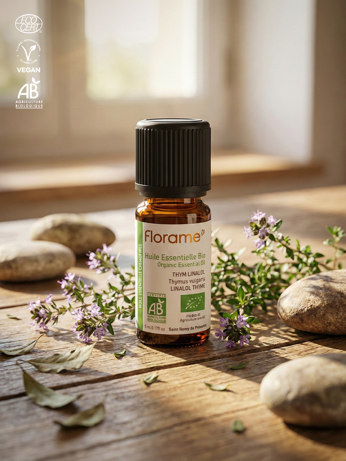 Organik Kekik (Thymus vulgaris) Uçucu Yağı-5 ml