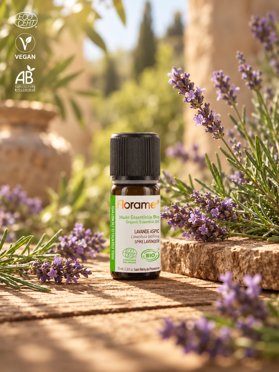 Organik Lavanta Aspik Uçucu Yağı (Lavandula latifolia)-10 ml