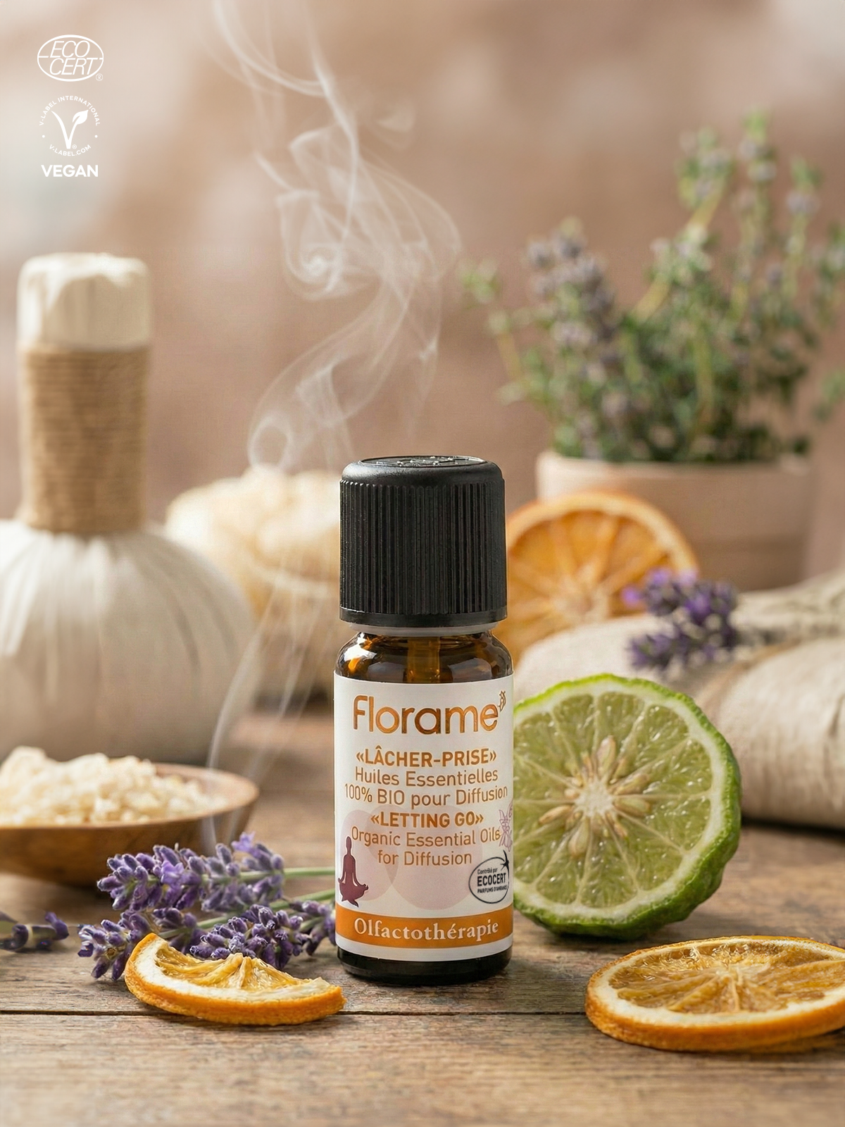 Organik Letting Go Aromaterapi Uçucu Yağ Karışımı 10 ml 