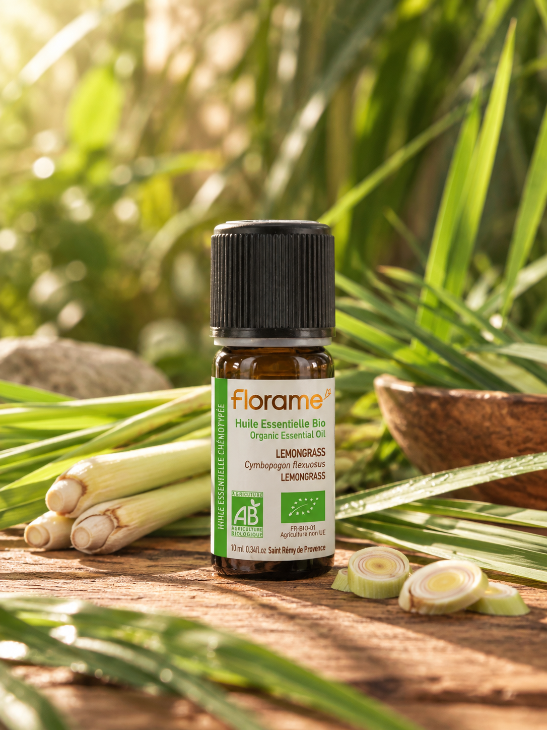 Organik Limon Otu Uçucu Yağı (Cymbopogon flexuosus)-10 ml