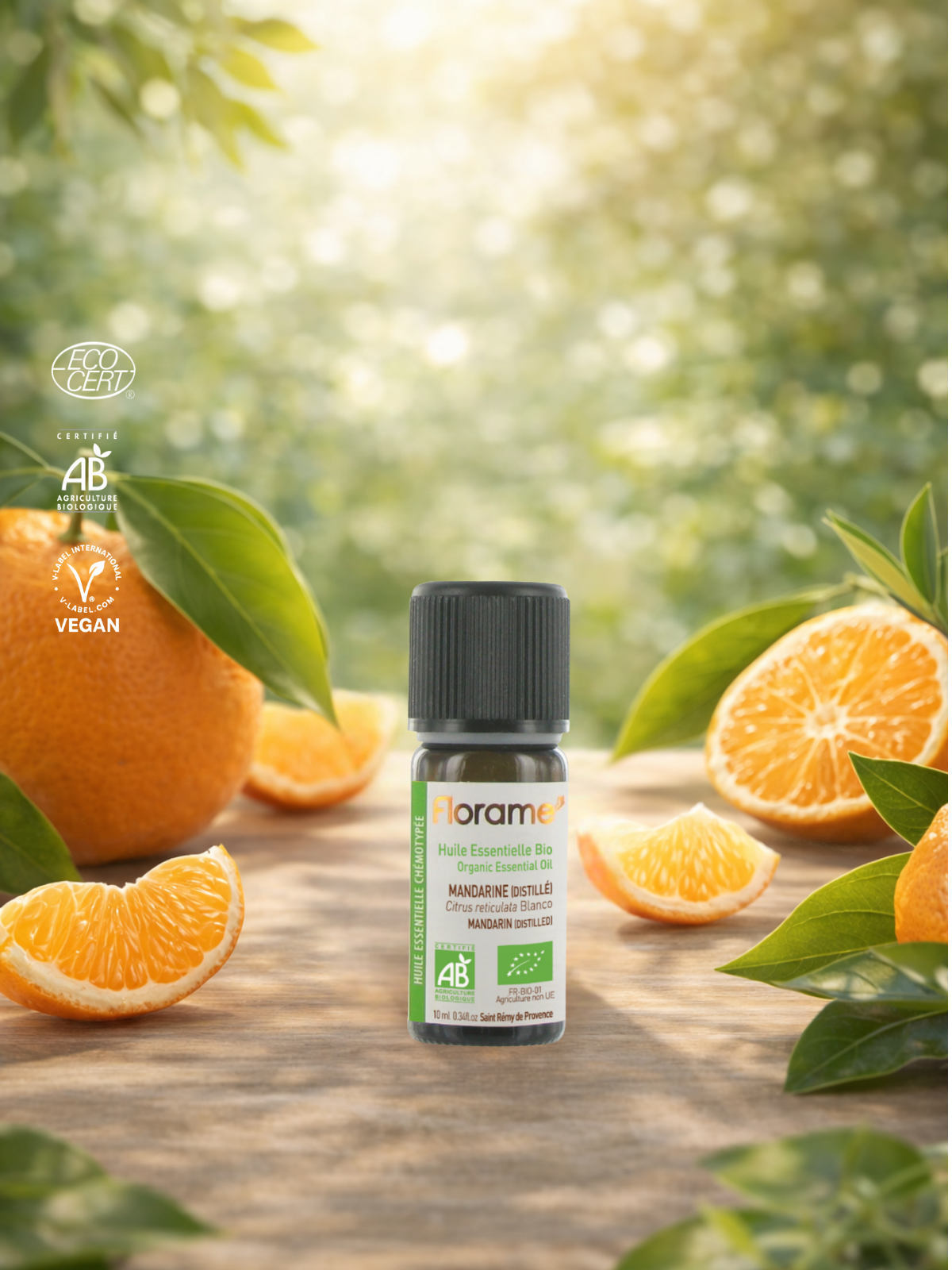 Organik Mandalina Kabuğu Uçucu Yağı (Citrus nobilis) -10 ml