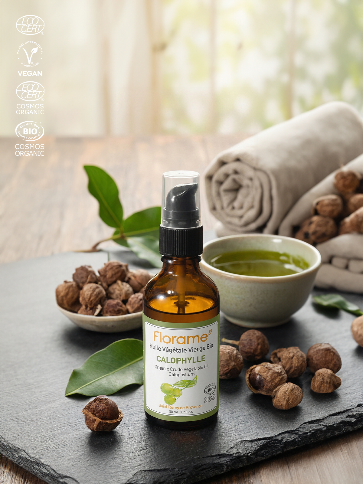 Organik Meryempelsengi Yağı (Tamanu) - Calophyllum inophyllum- 50 ml