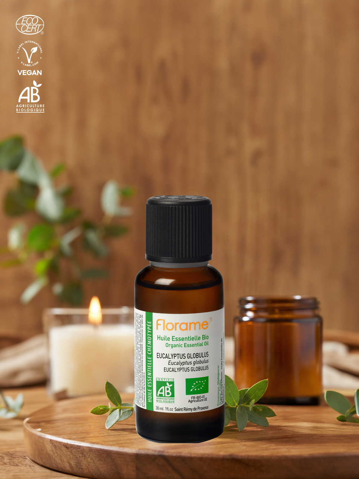 Organik Okaliptus Globulus Uçucu Yağı (Eucalyptus globulus)-30 ml