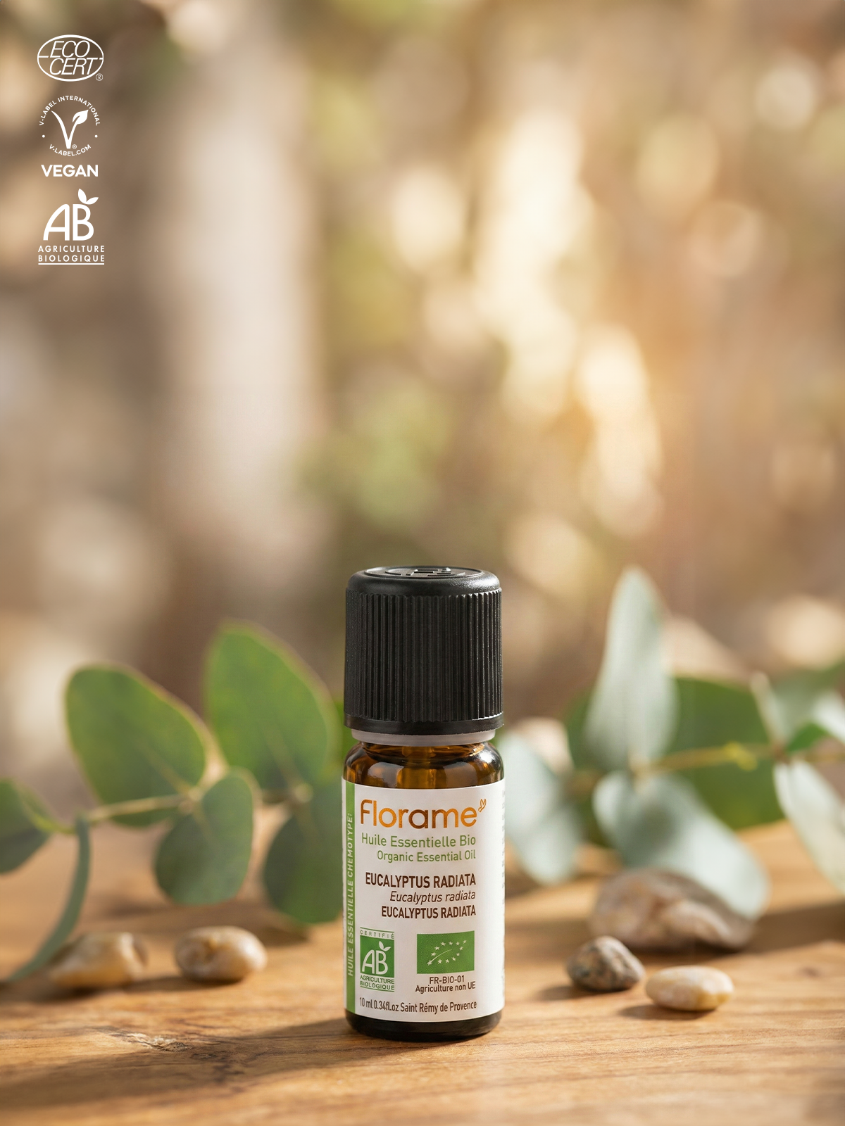 Organik Okaliptus Radiata Uçucu Yağı (Eucalyptus radiata)-10 ml