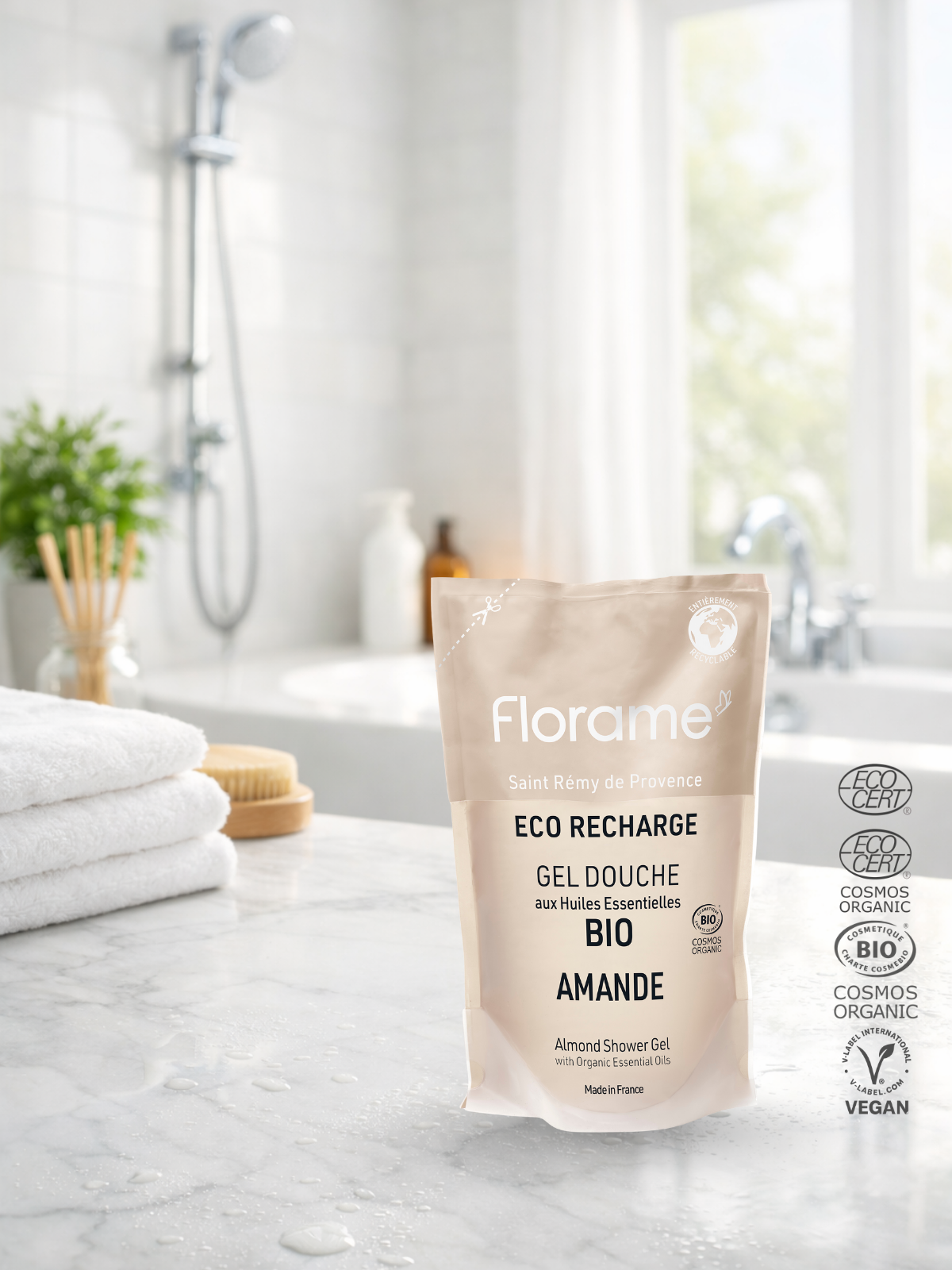 Organik Sülfatsız Badem Eko-Dolum Duş Jeli 700 ml