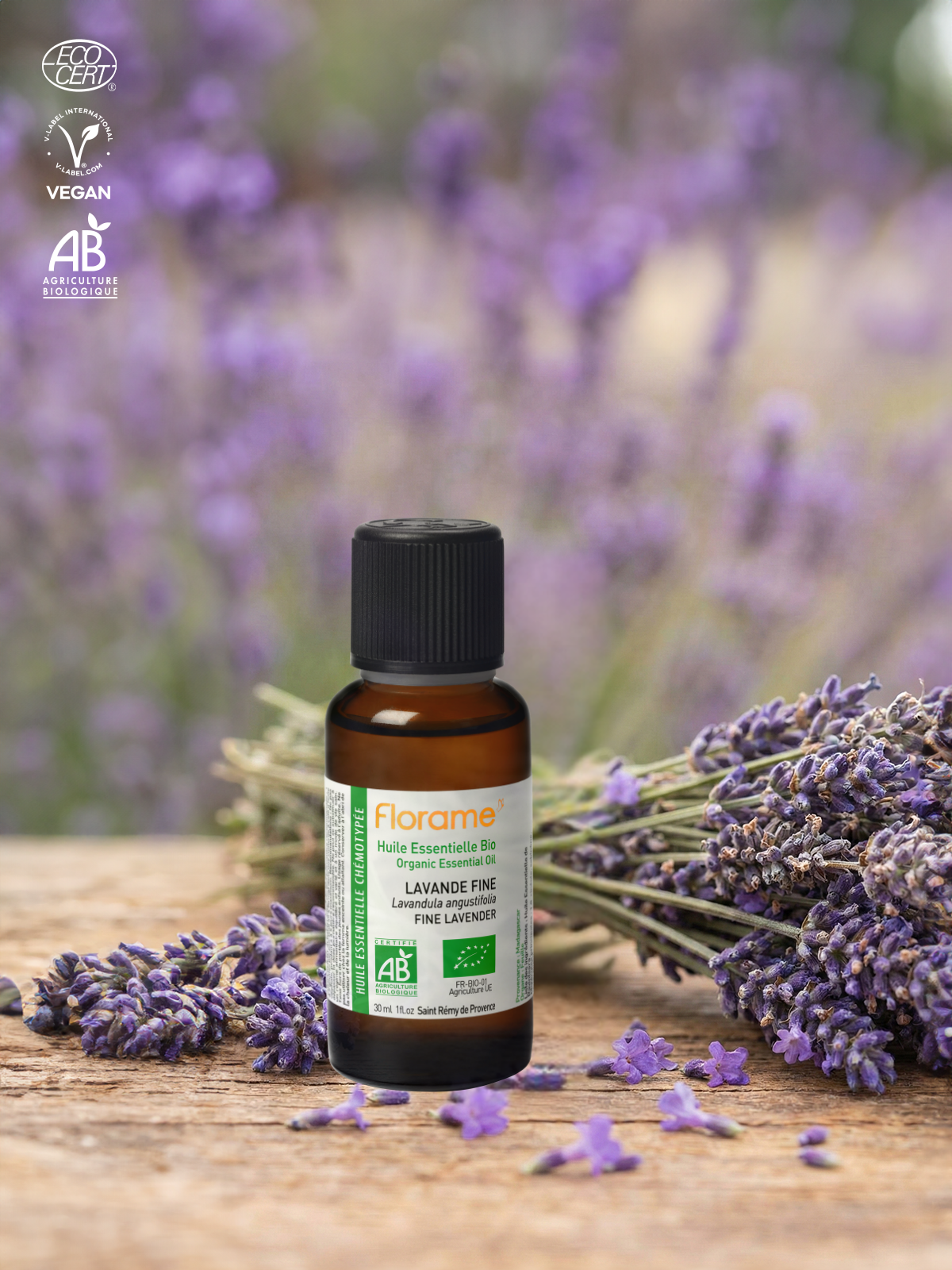 Organik Tıbbi Lavanta Uçucu Yağı (Lavandula angustifolia)-30 ml