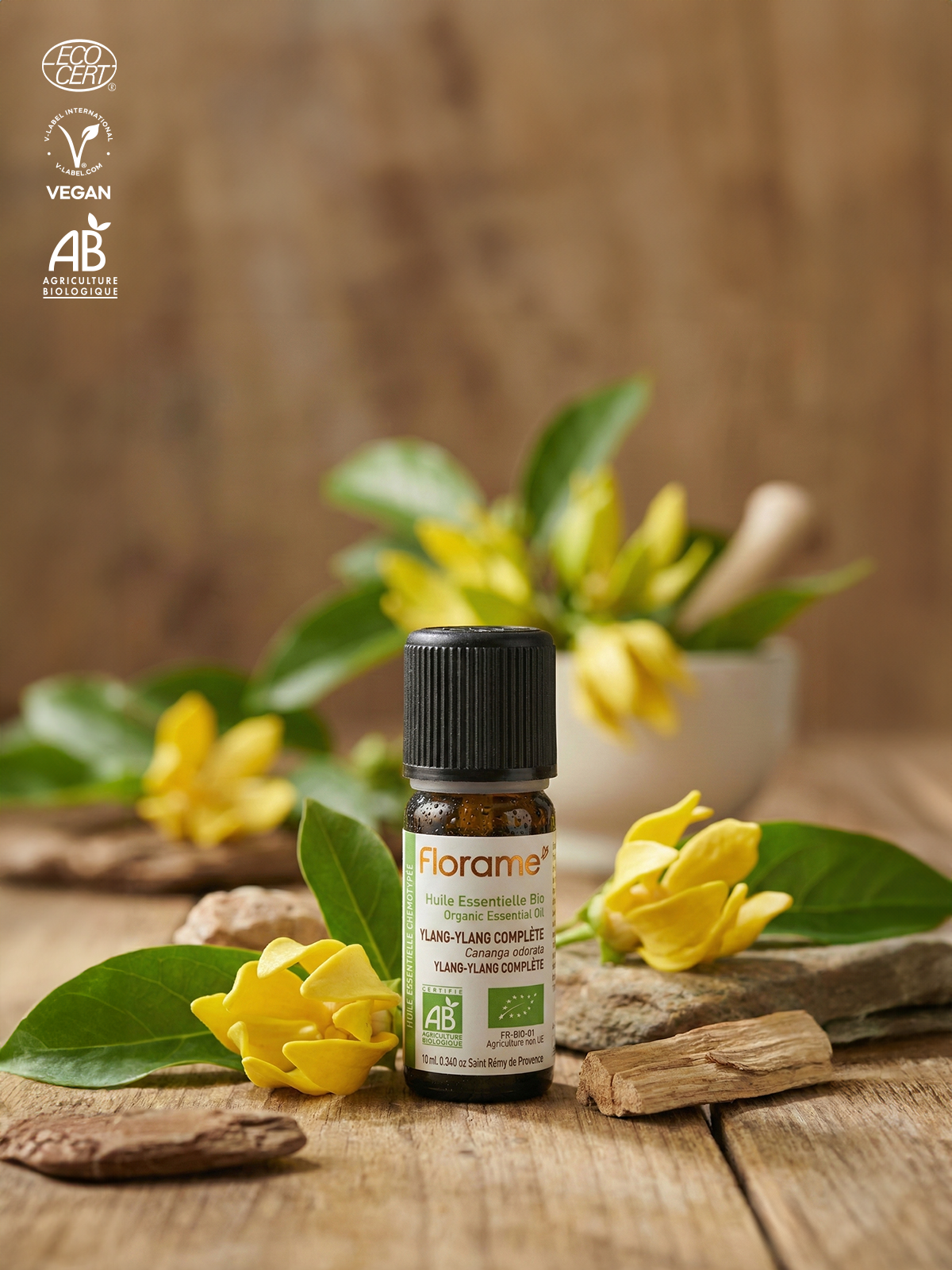 Organik Ylang Ylang Uçucu Yağı (Cananga odorata) - 10 ml