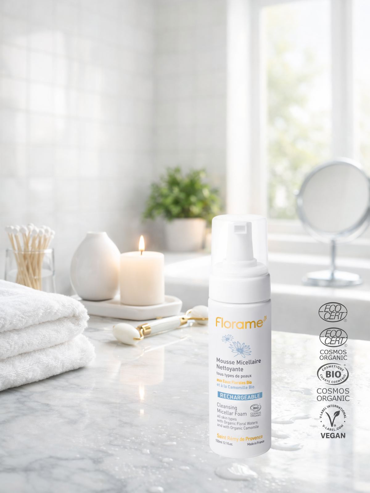 Organik Yüz Yıkama Köpüğü 150 ml