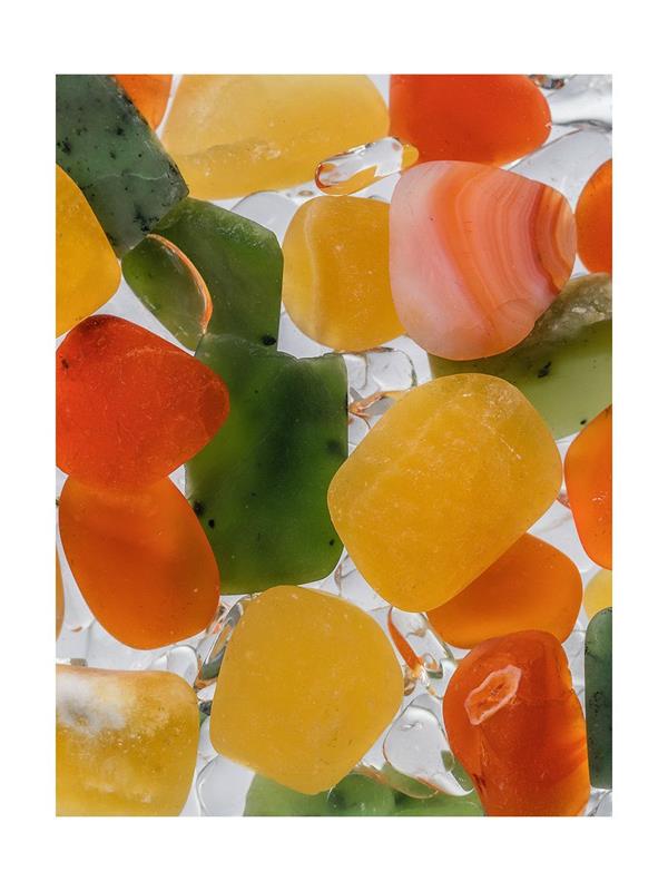 Kristal Taşlar Mutluluk (Gemstone Vial Happiness)