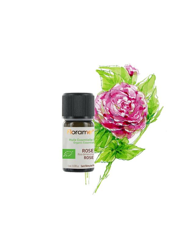 Organik Gül Uçucu Yağı (Rosa damascena)-1 ml