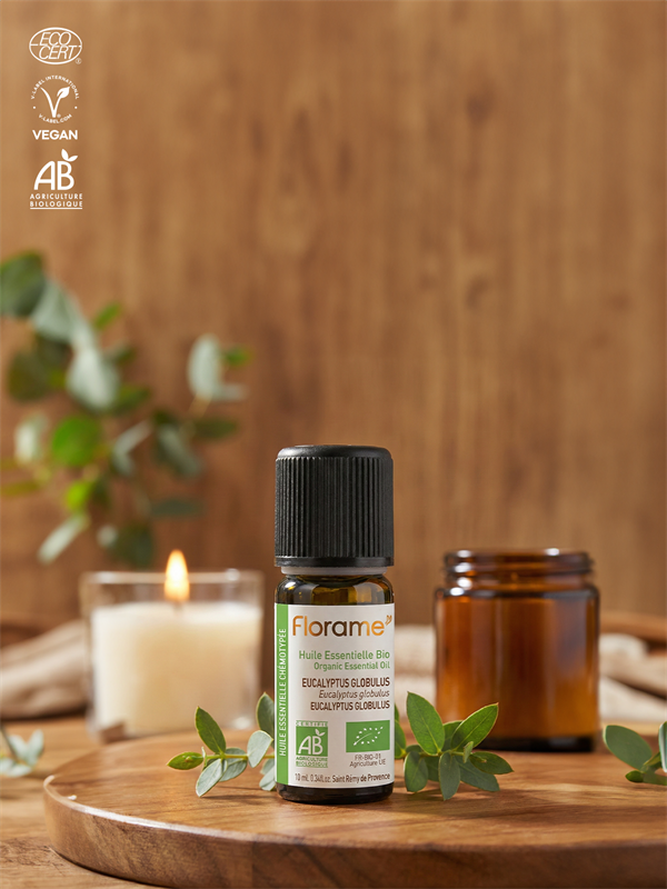 Organik Okaliptus Globulus Uçucu Yağı (Eucalyptus globulus)-10 ml