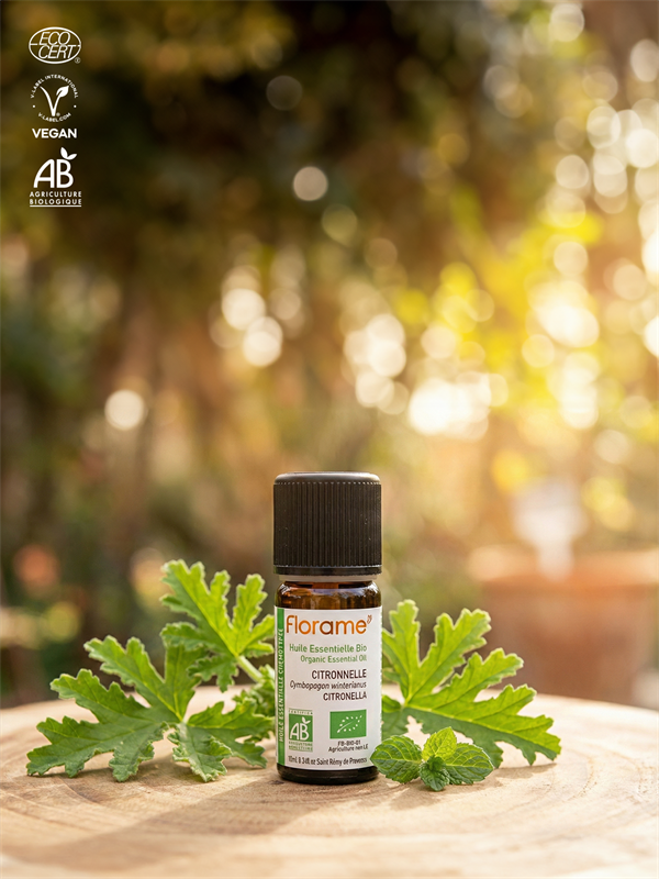 Organik Citronella Uçucu Yağı (Cymbopogon winterianus)-10 ml