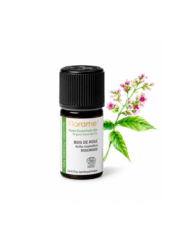 Organik Gül Ağacı Uçucu Yağı (Aniba rosaeodora)-5 ml