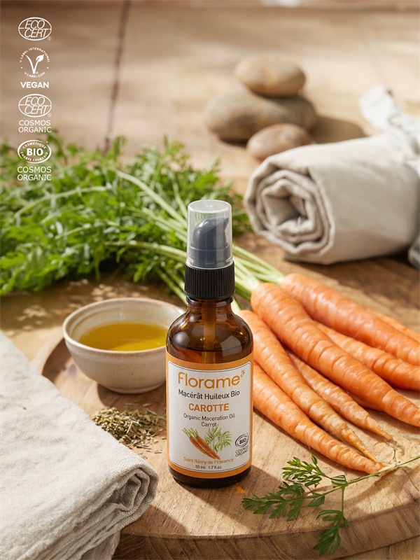 Organik Havuç Maserasyonu Yağı (Daucus carota) 50 ml