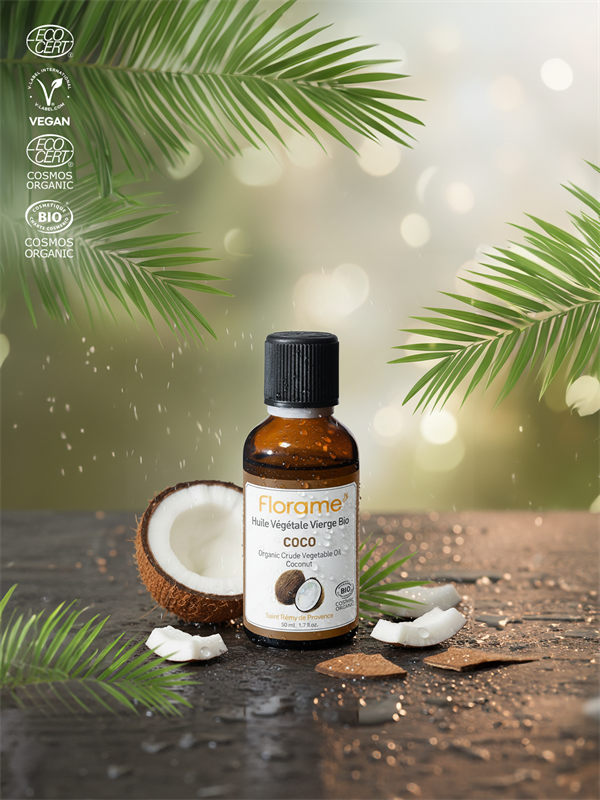 Organik Hindistan Cevizi Yağı (Cocos nucifera) 50 ml