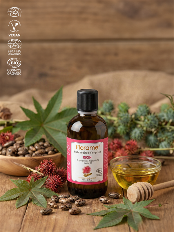 Organik Hint Yağı (Castor) - Ricinus communis - 100 ml