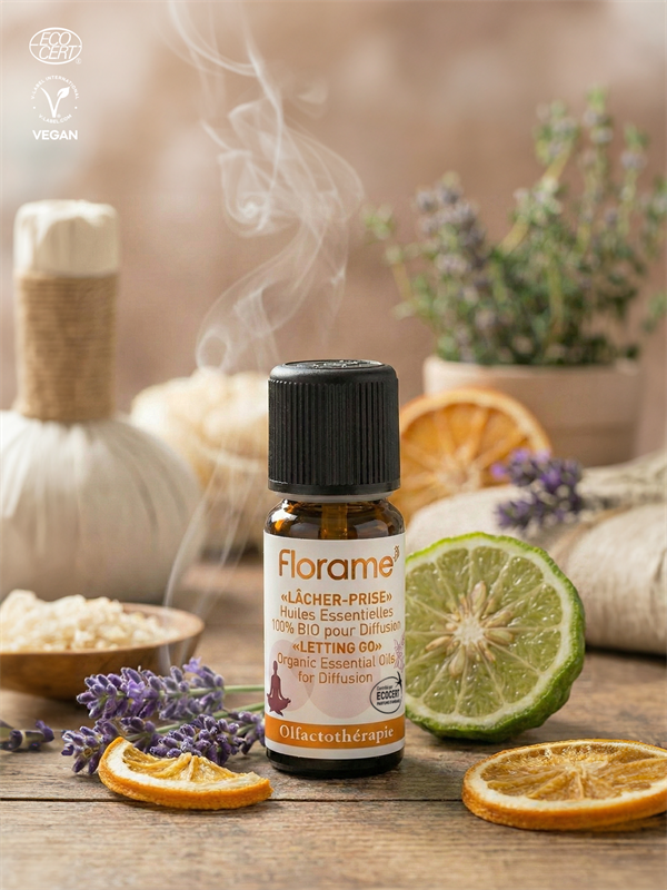 Organik Letting Go Aromaterapi Uçucu Yağ Karışımı 10 ml 