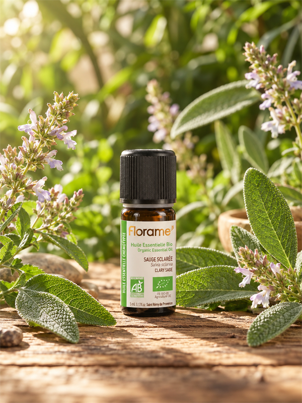 Organik Misk Adaçayı Uçucu Yağı (Salvia sclarea) - 5ml
