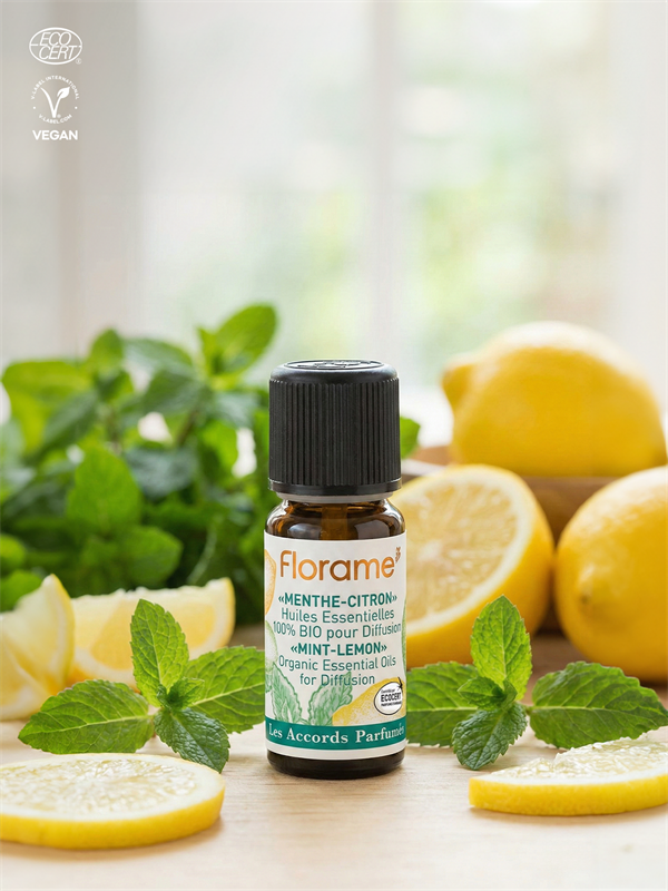 Organik Nane Limon Aromaterapi Uçucu Yağ Karışımı 10 ml 
