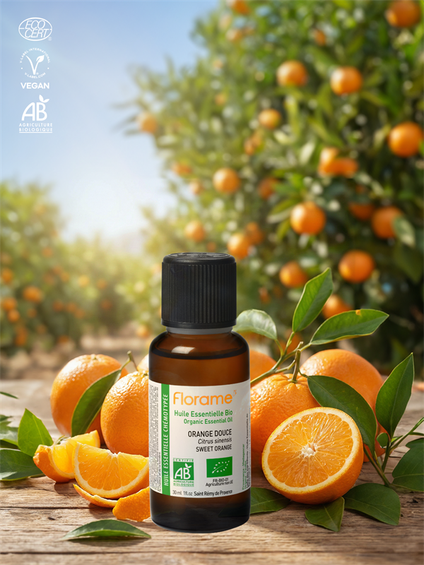 Organik Portakal Uçucu Yağı (Citrus cinensis)-30 ml