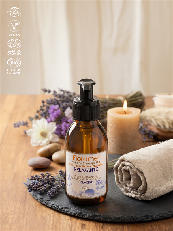 Organik Rahatlatıcı Aromaterapi Masaj Yağı 120 ml