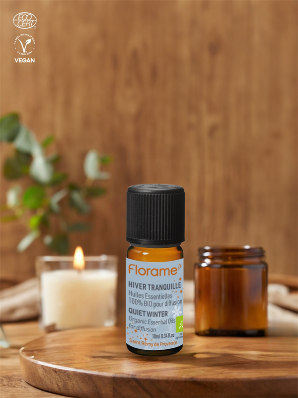 Organik Sakin Kış Aromaterapi Uçucu Yağ Karışımı 10 ml