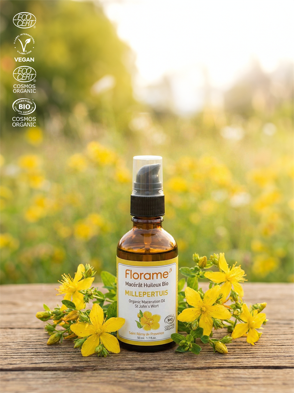 Organik Sarı Kantaron Yağı (St. Johns Wort)-Hypericum perforatum-50 ml