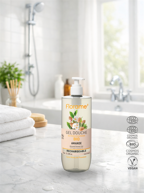 Organik Sülfatsız Badem Duş Jeli 750 ml