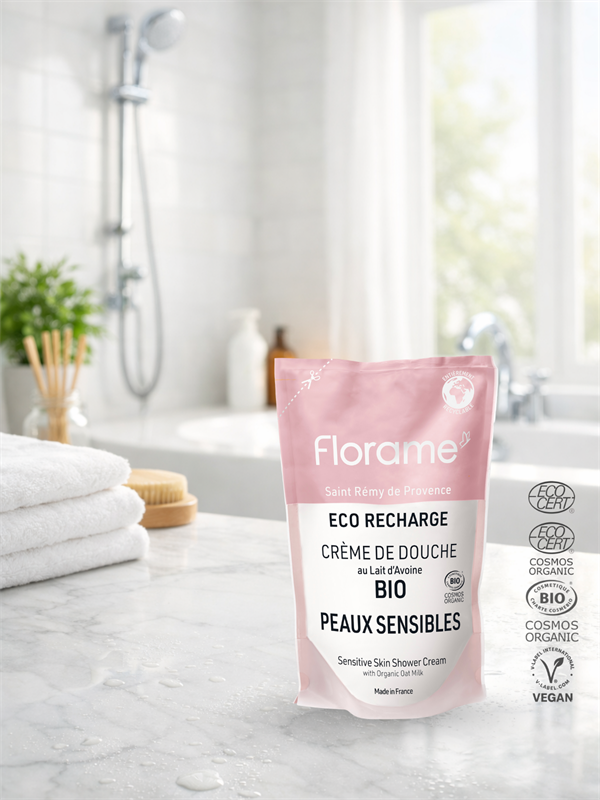Organik Sülfatsız Hassas Cilt Kremli Eko-Dolum Duş Jeli 700 ml