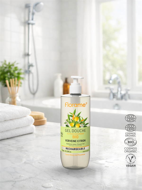 Organik Sülfatsız Verbena Limon Duş Jeli 750 ml