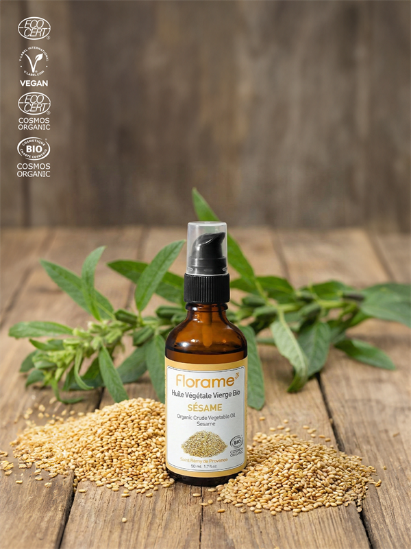 Organik Susam Yağı (Sesamum indicum) - 50 ml