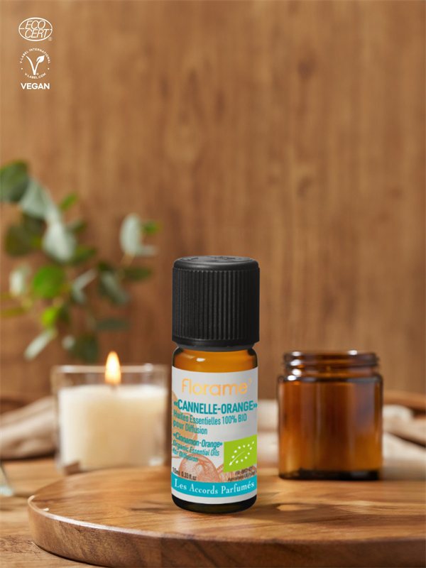 Organik Tarçın Portakal Aromaterapi Uçucu Yağ Karışımı 10 ml