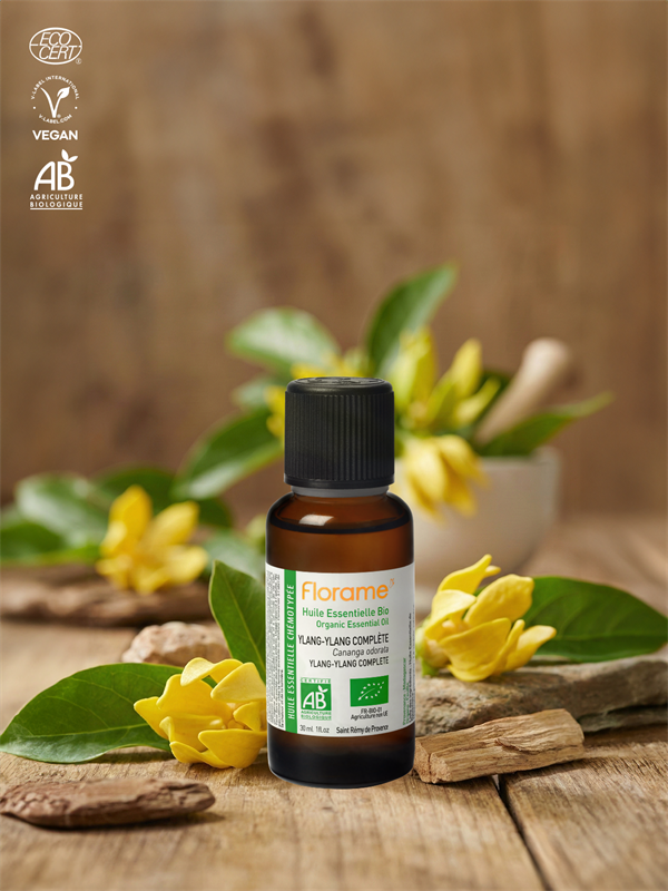 Organik Ylang Ylang Uçucu Yağı (Cananga odorata) - 30 ml