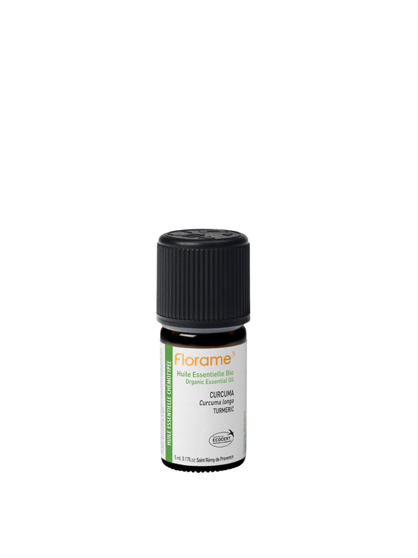 Organik Zerdeçal Uçucu Yağı (Curcuma longa) - 5 ml 